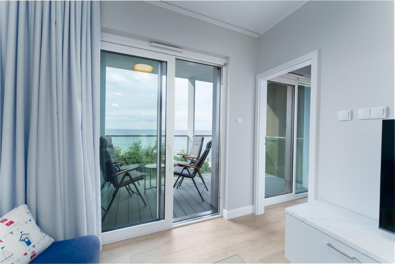 Apartament Kapitanski Z Widokiem Na Morze 4 Pietro - By Perlowa Przystan Rent シャノジェンティ エクステリア 写真