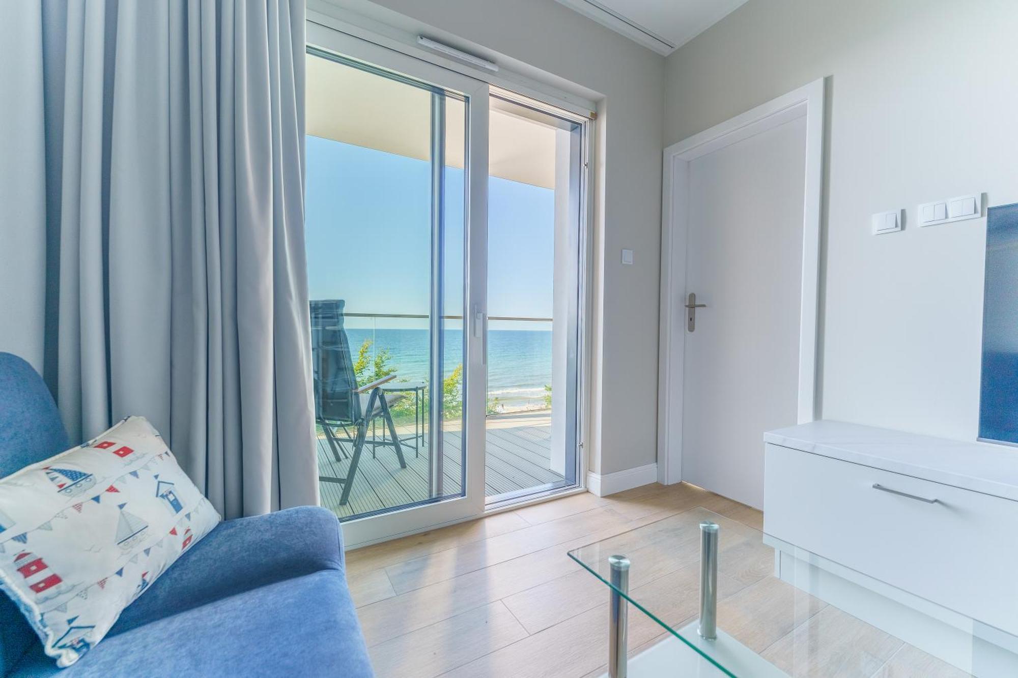 Apartament Kapitanski Z Widokiem Na Morze 4 Pietro - By Perlowa Przystan Rent シャノジェンティ エクステリア 写真