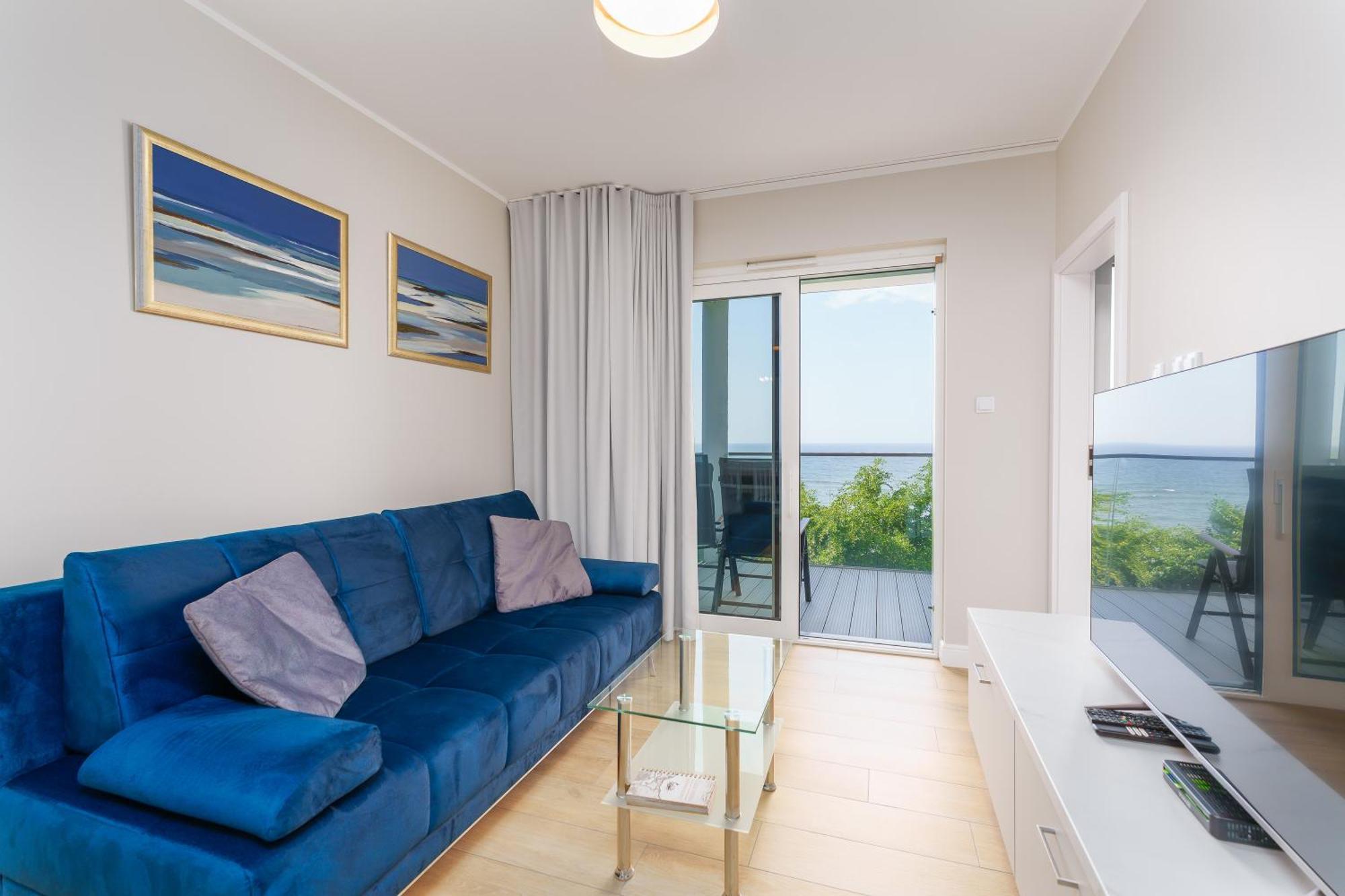 Apartament Kapitanski Z Widokiem Na Morze 4 Pietro - By Perlowa Przystan Rent シャノジェンティ エクステリア 写真